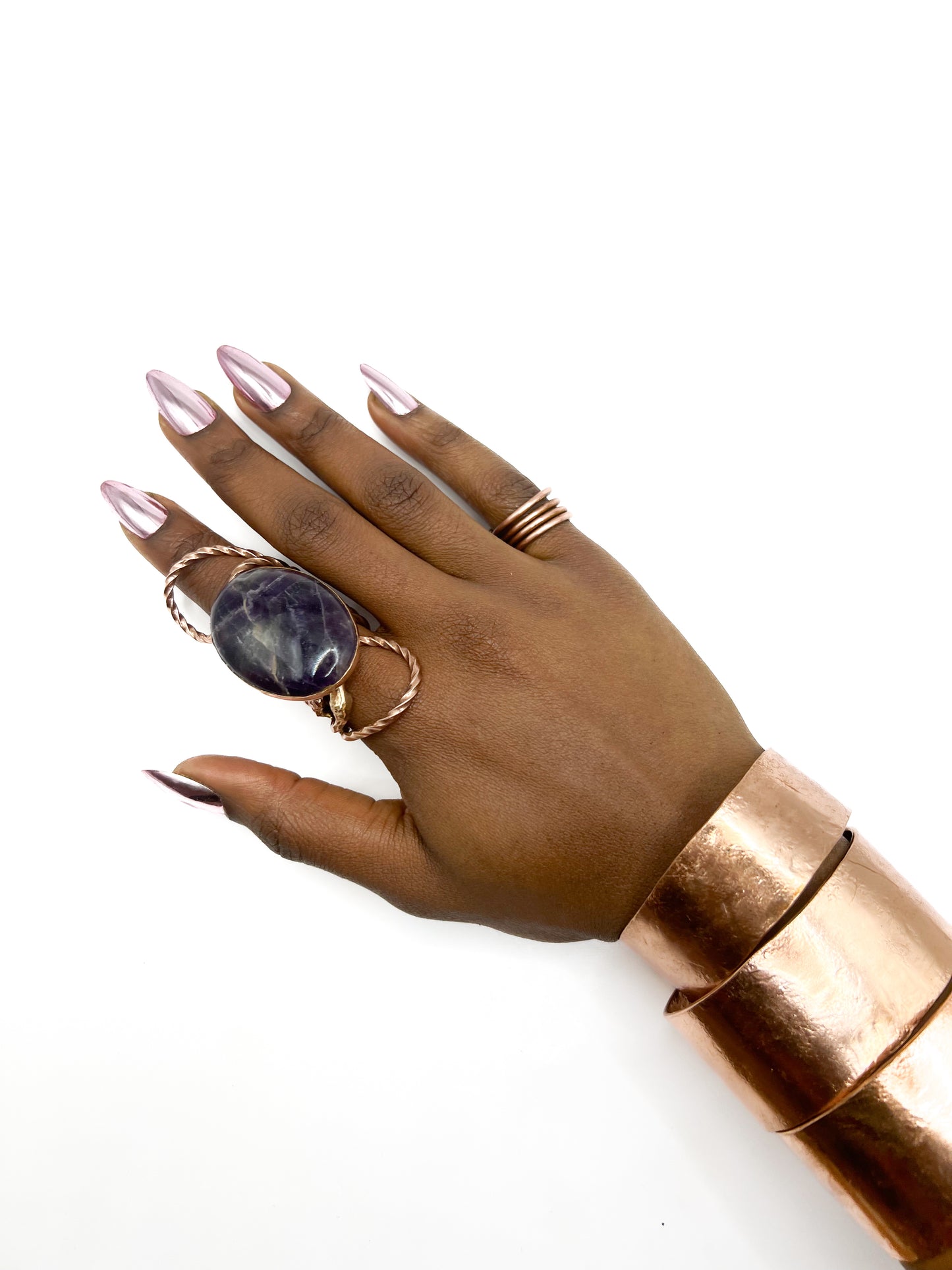 Deep amethyst Ring( EXQUIZ)