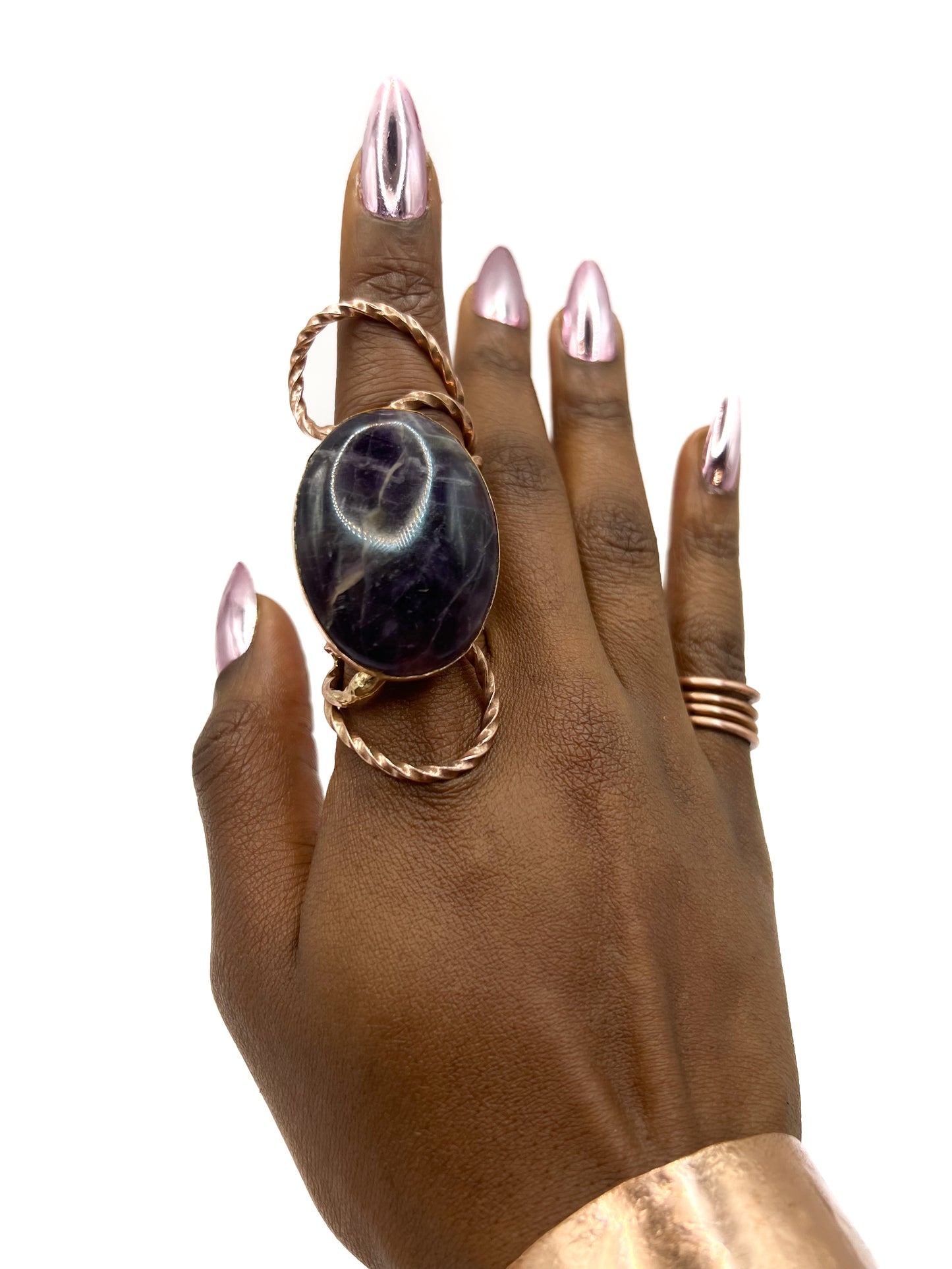 Deep amethyst Ring( EXQUIZ)