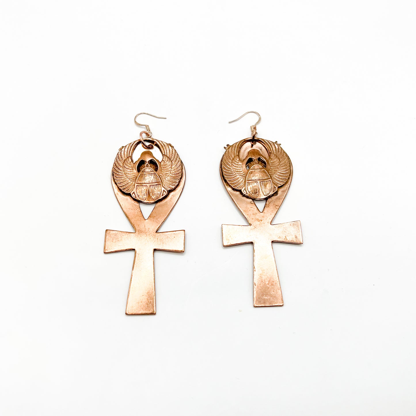 Key of Wisdom Ahnk earrings