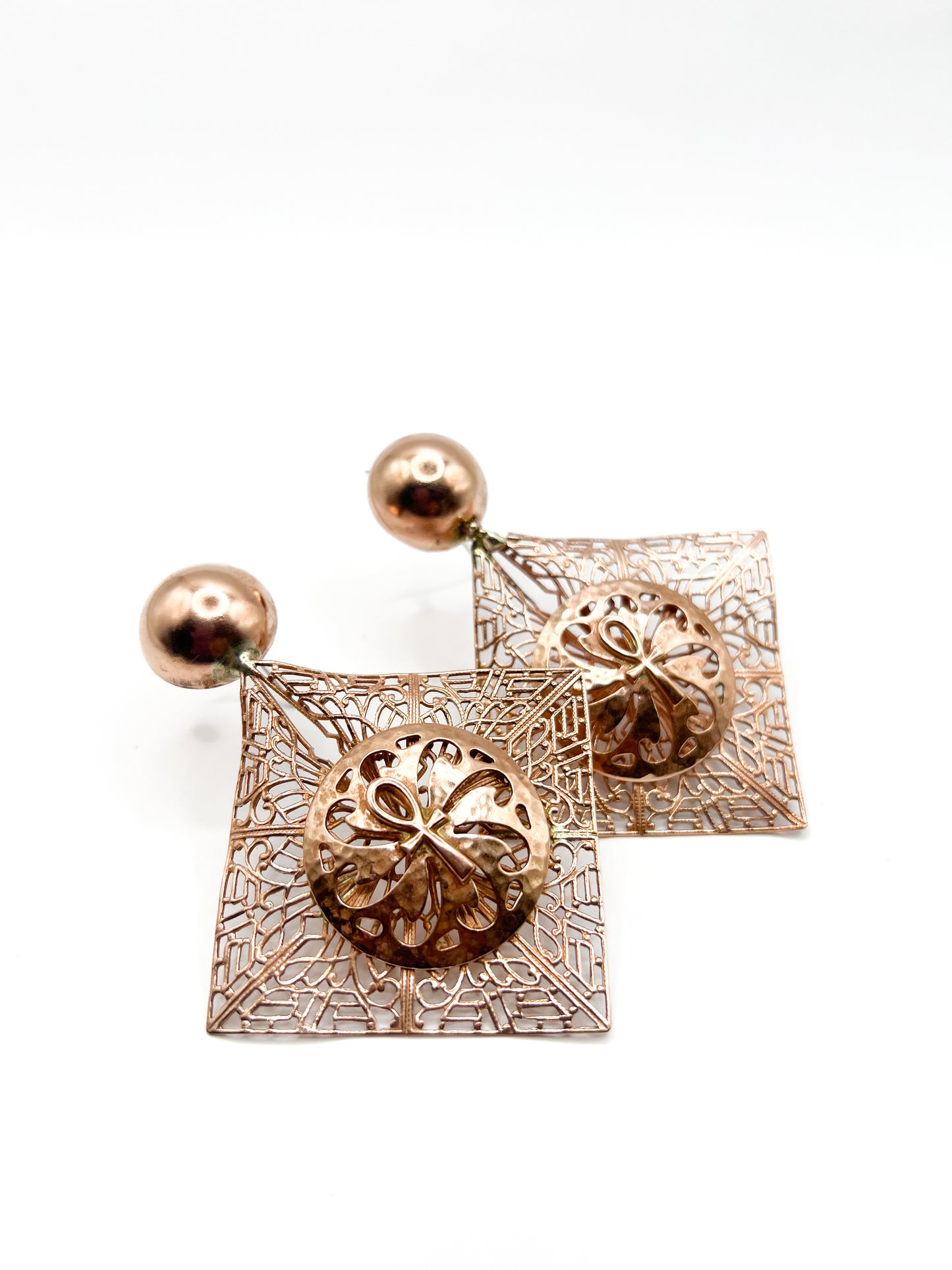 Divine Dimond Ahnk(earrings)