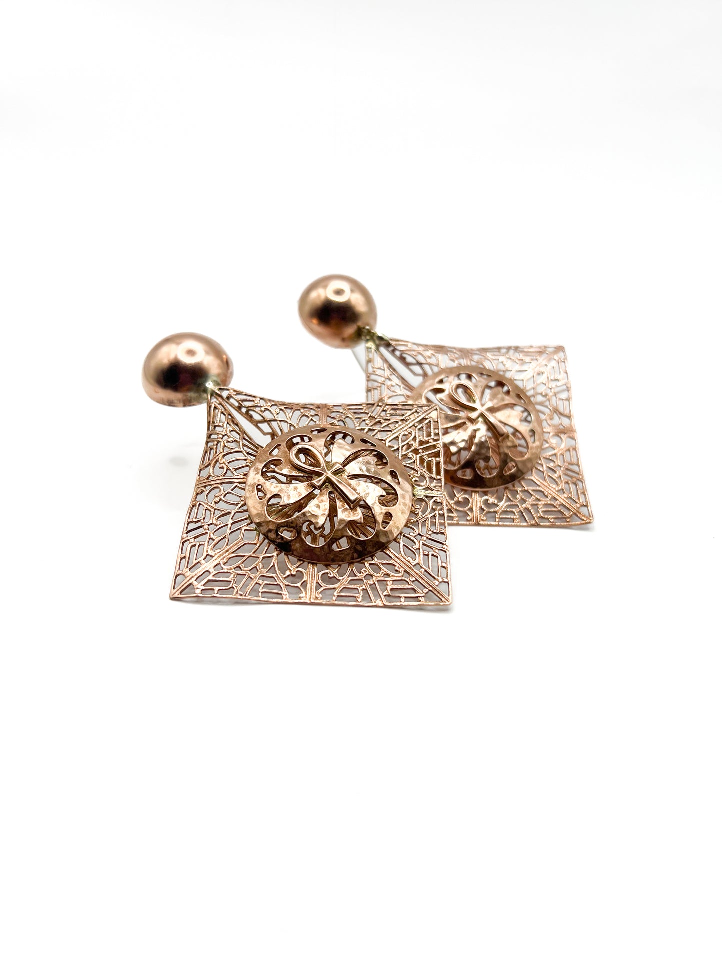 Divine Dimond Ahnk(earrings)