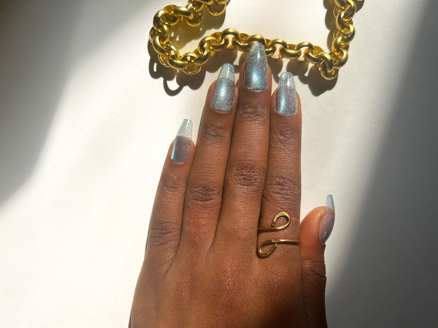 Simply divine brass ring
