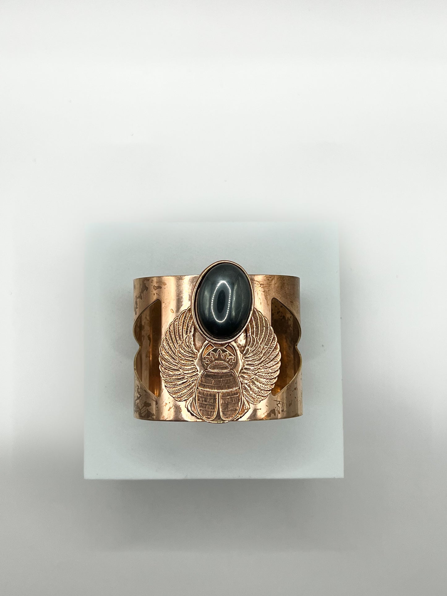 Scarab beetle arm cuff