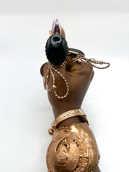 Black Obsession Thumb Ring(EXQUISZ)