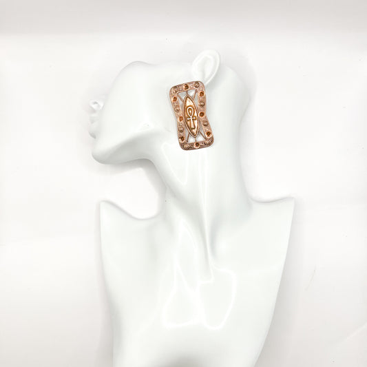 Ahnk Scroll earrings