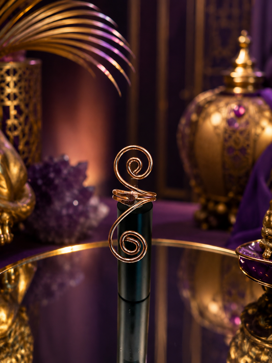Divine Swirls Ring