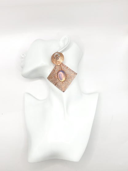 Divine scarab earrings
