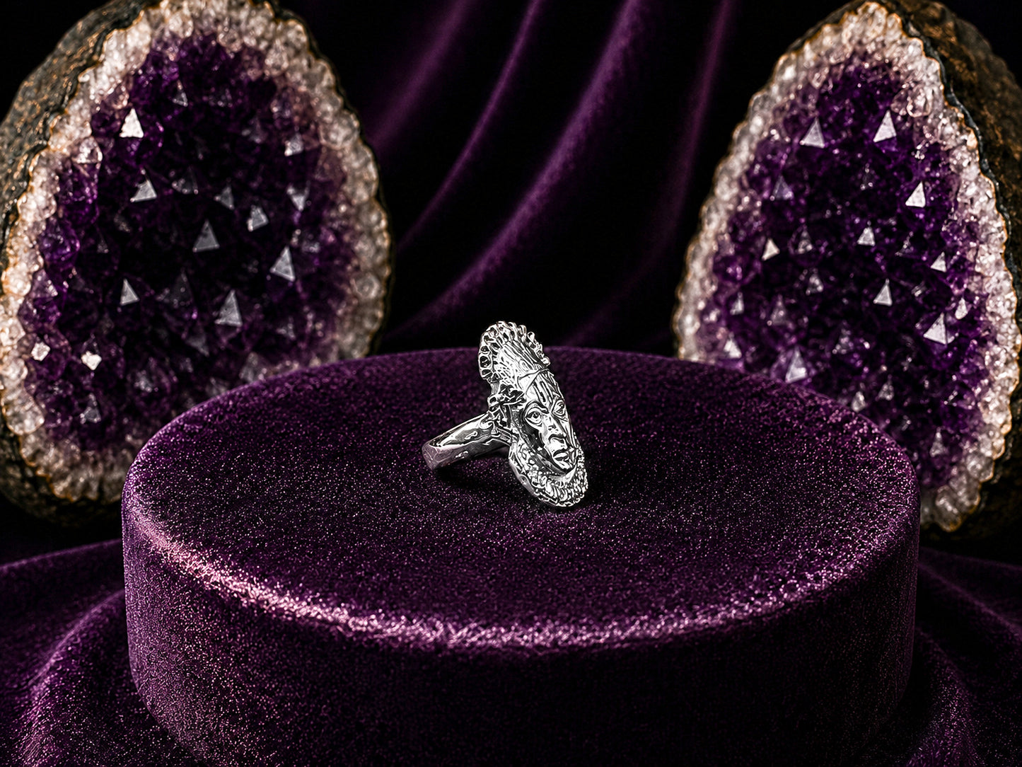 Iyoba Queen warrior ring