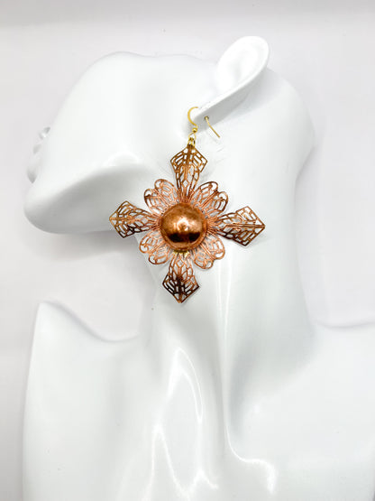 Sphere of light earrings