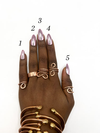 Choose your Copper Rings