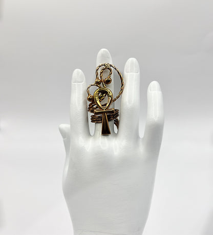 Empress Ankh Ring